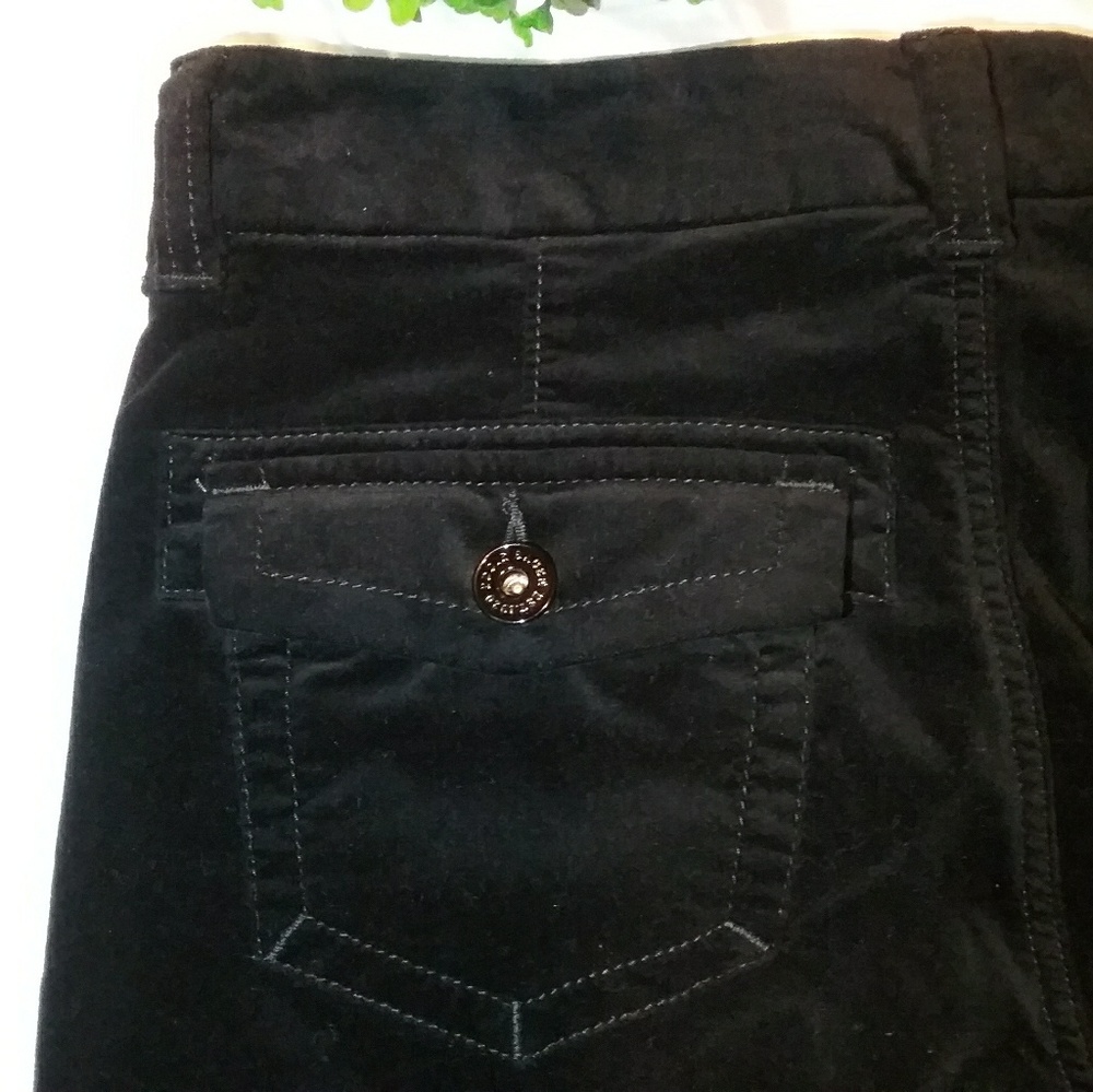Eddie Bauer Black Velvet Pants. NWOT - Picture 5 of 6